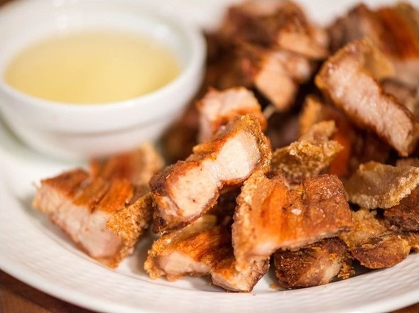 Fried Belly Pork with Salt