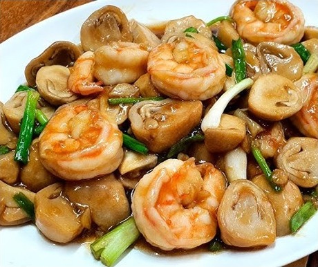 Mushrooms in Oyster Sauce